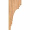 Ekena Millwork Pescadero Smooth Corbel, Western Red Cedar, 3 1/2"W x 6"D x 14"H COR04X06X14PEC00SWR - alternate 4